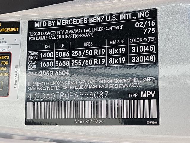 Used 2015 Mercedes-Benz ML 250 BlueTEC 4MATIC image 36