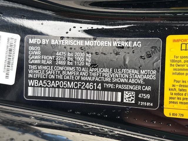 Used 2021 BMW 430i Coupe w/ Convenience Package RWD image 17