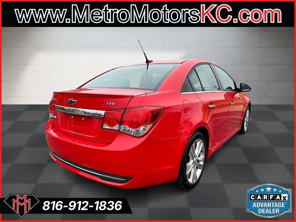 Used 2014 Chevrolet Cruze LTZ w/ Sun, Sound and Sport Package image 6