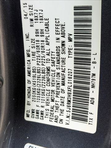 Used 2015 Honda CR-V Touring image 18