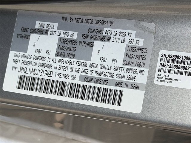 Used 2018 MAZDA MAZDA6 Touring image 10