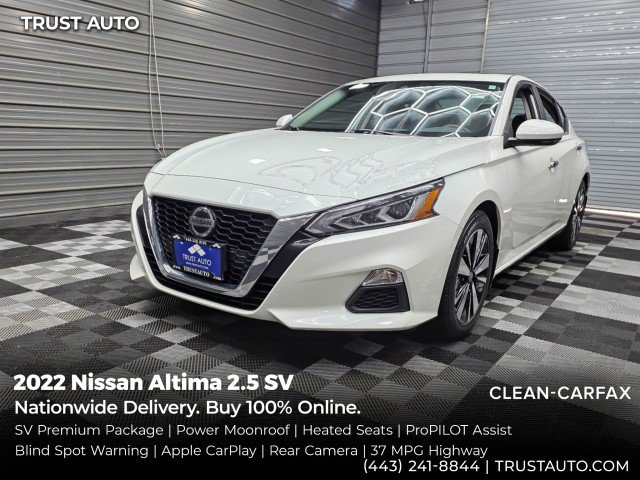 Used 2022 Nissan Altima 2.5 SV w/ SV Premium Package FWD image 1
