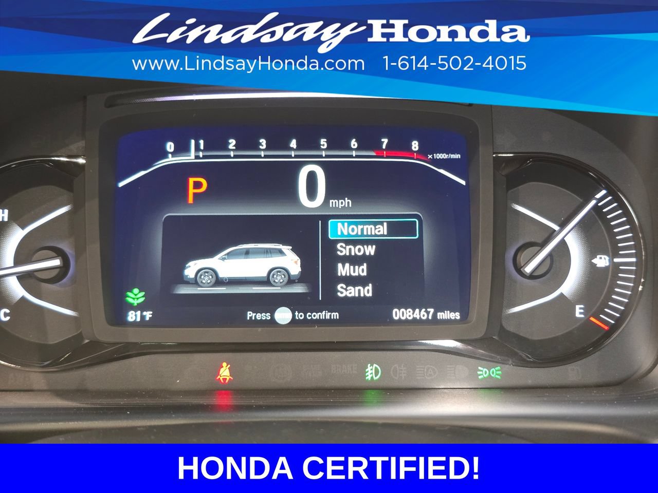 Certified 2025 Honda Passport TrailSport image 15