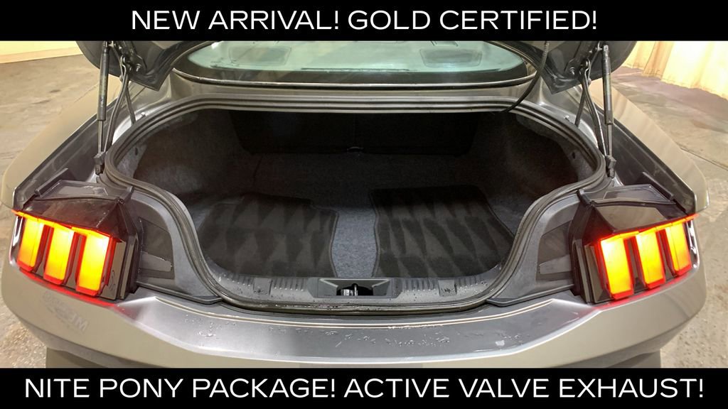 Certified 2025 Ford Mustang GT Premium w/ Mustang Nite Pony Package RWD image 17