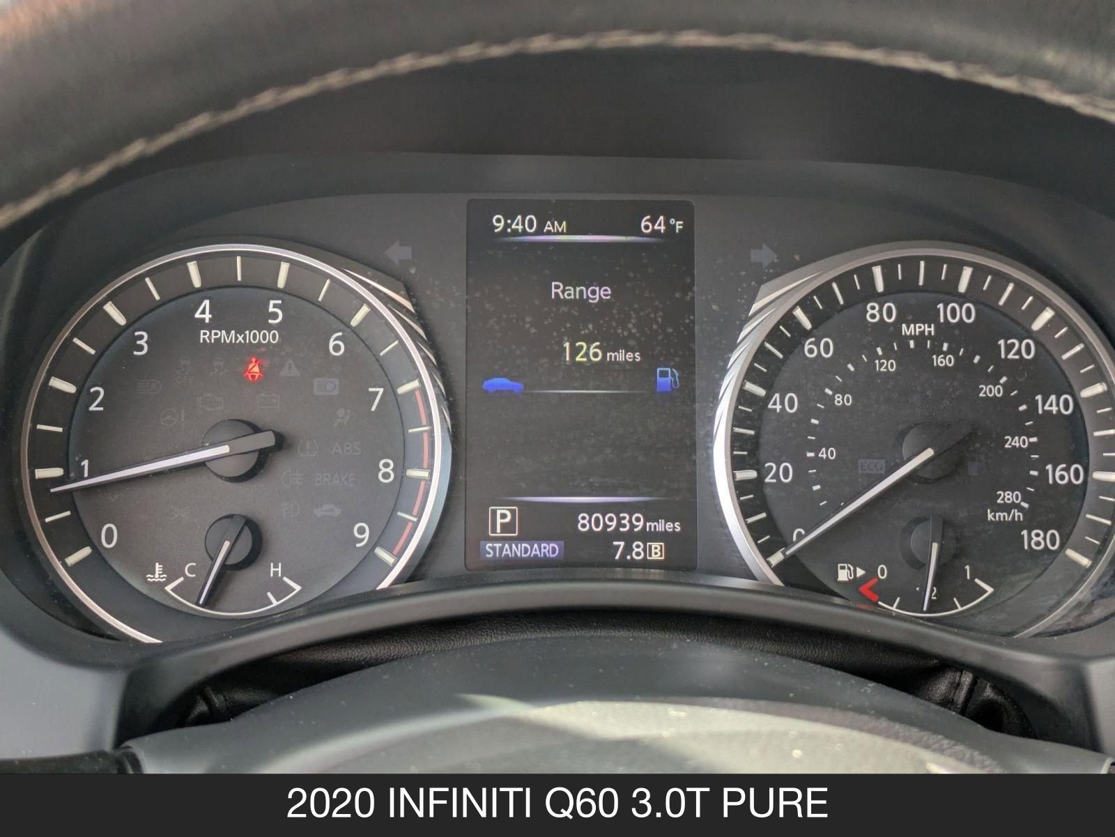 Used 2020 INFINITI Q60 3.0t w/ Cargo Package image 19