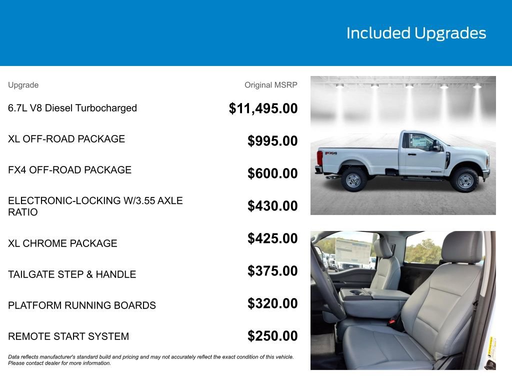 New 2026 Ford F350 XL w/ XL Off-Road Package image 3