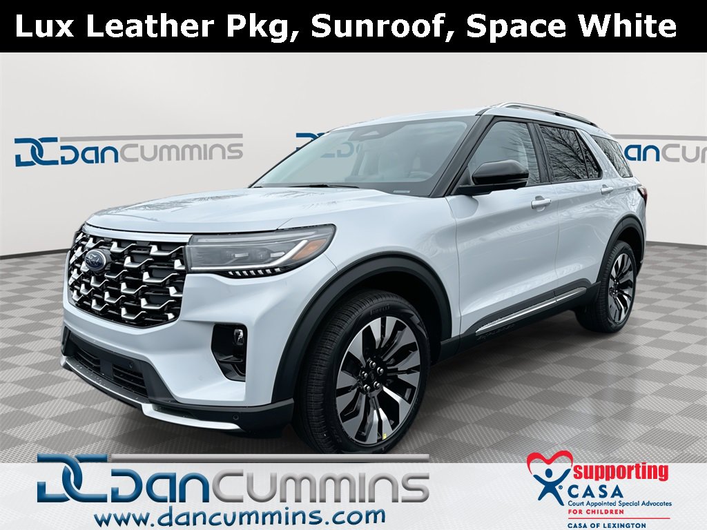 New 2026 Ford Explorer Platinum w/ LUX Leather Package