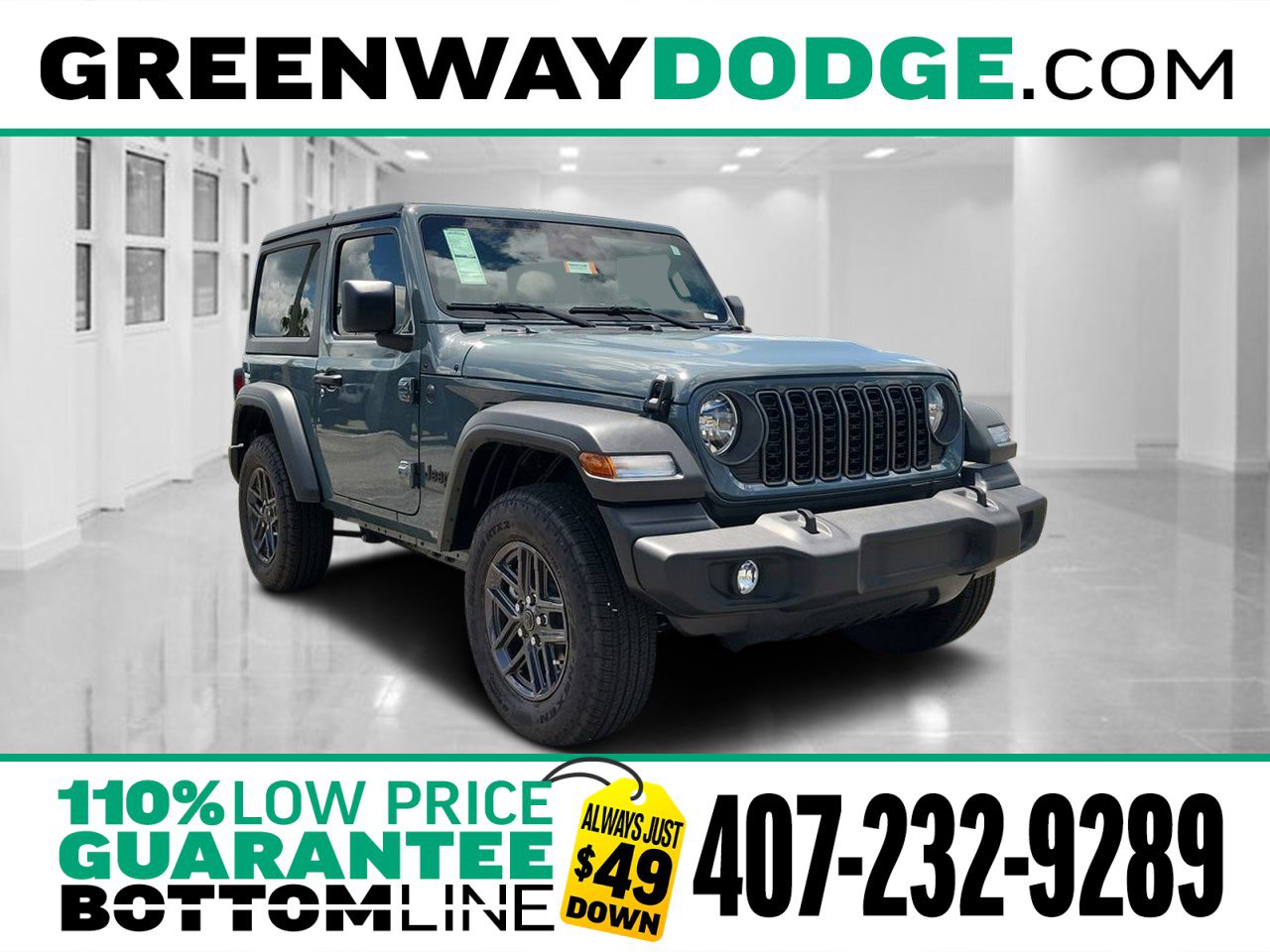New 2025 Jeep Wrangler Sport