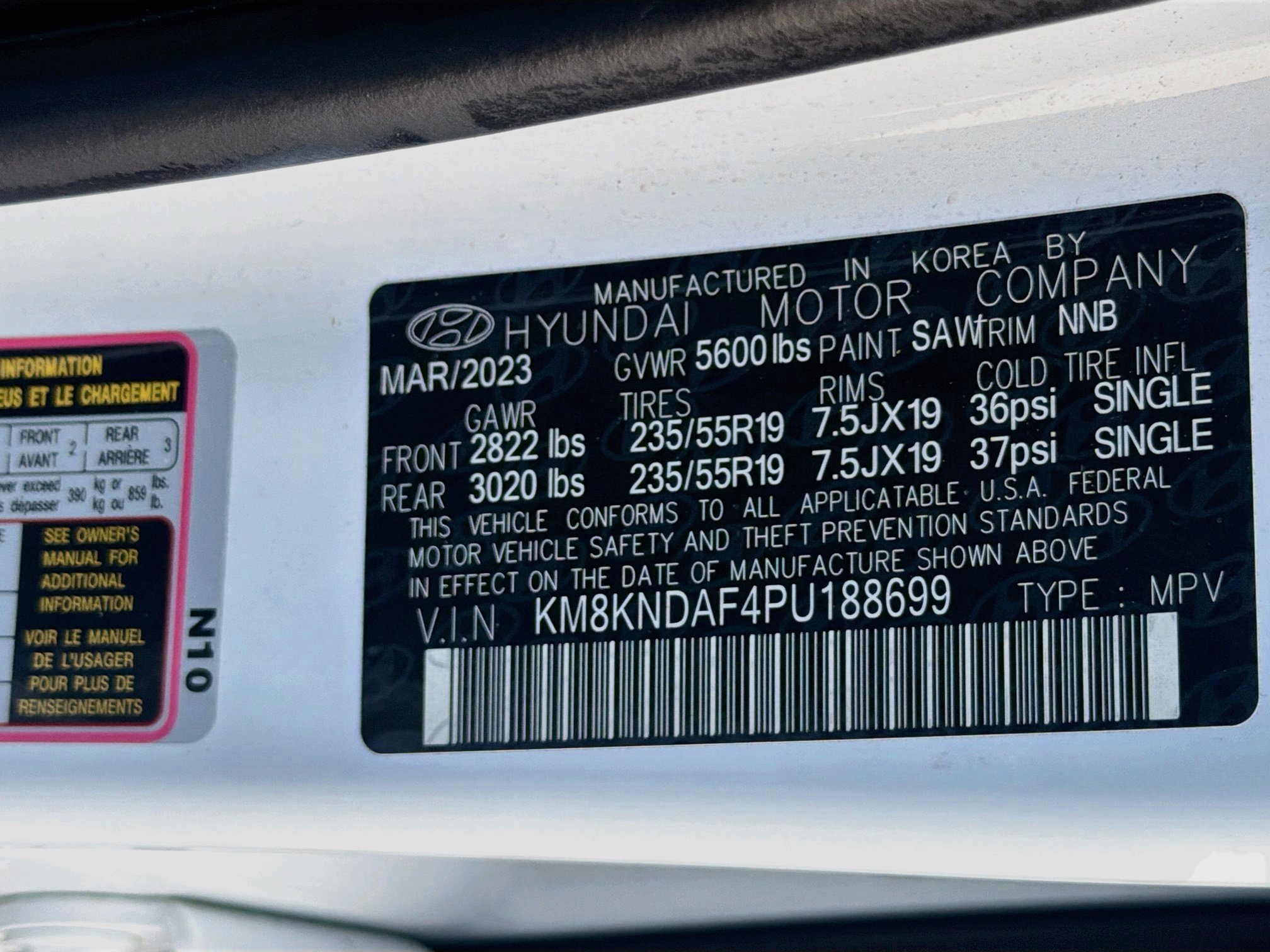 Used 2023 Hyundai Ioniq 5 SEL w/ Cargo Package AWD/4WD image 12