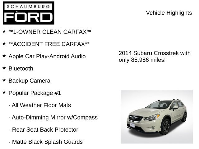 Used 2014 Subaru Crosstrek 2.0i Premium w/ Popular Package #1 AWD/4WD image 7
