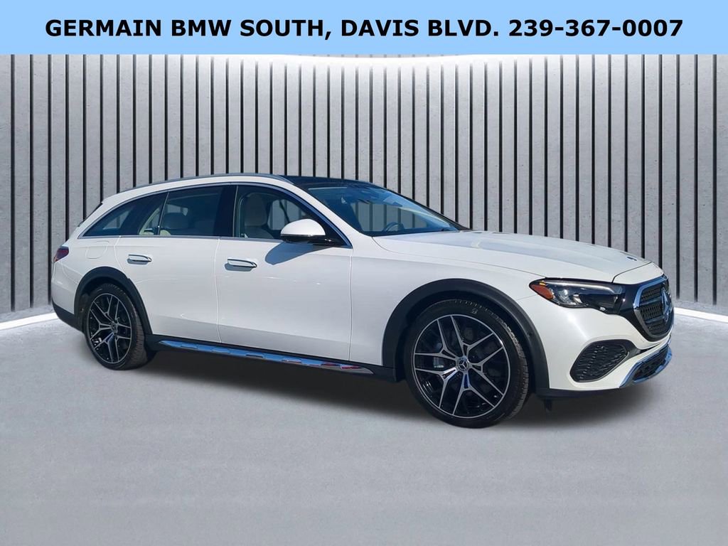 Used 2025 Mercedes-Benz E 450 4MATIC All-Terrain Wagon image 3