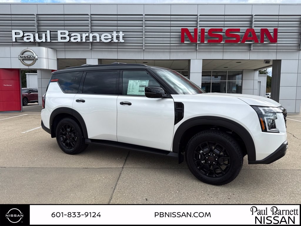 New 2026 Nissan Armada PRO-4X w/ Captain's Chari Seat Package