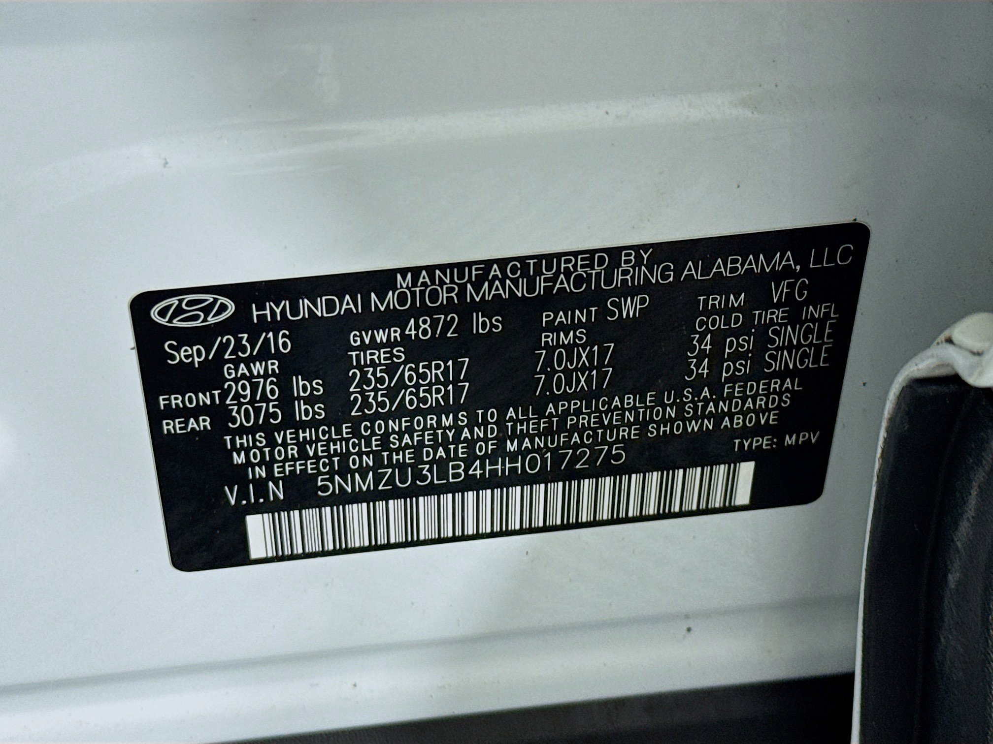 Used 2017 Hyundai Santa Fe Sport image 39