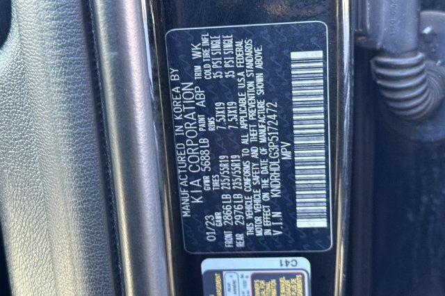 Certified 2023 Kia Sorento EX w/ Panoramic Sunroof Package AWD/4WD image 38