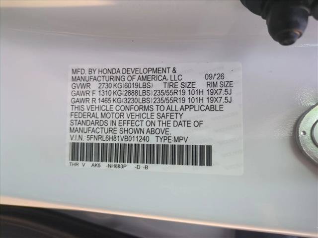 New 2027 Honda Odyssey Touring image 17