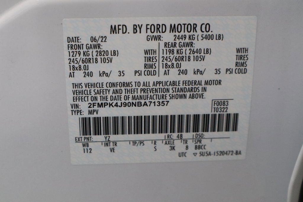 Used 2022 Ford Edge SEL w/ Convenience Package image 34