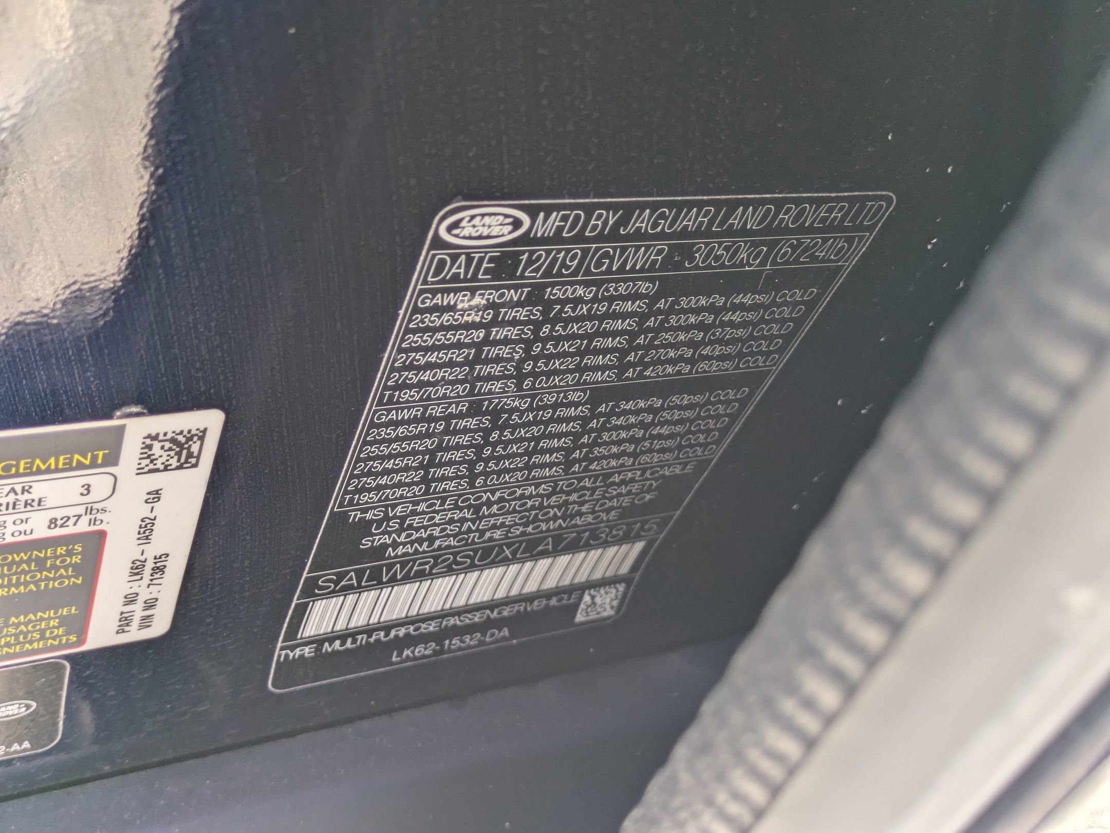 Used 2020 Land Rover Range Rover Sport HSE image 35