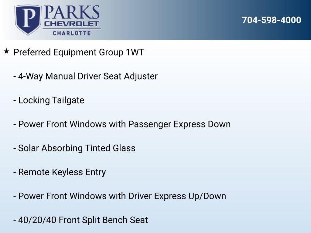 New 2026 Chevrolet Silverado 1500 W/T w/ WT Value Package image 7