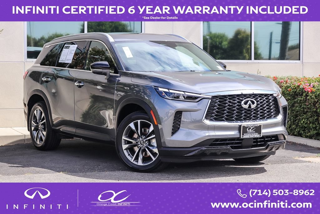 Certified 2023 INFINITI QX60 Luxe w/ Cargo Package