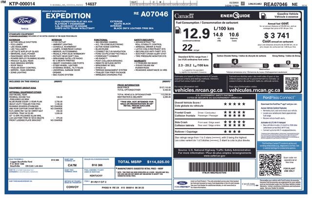 Used 2024 Ford Expedition Max Platinum AWD/4WD image 8