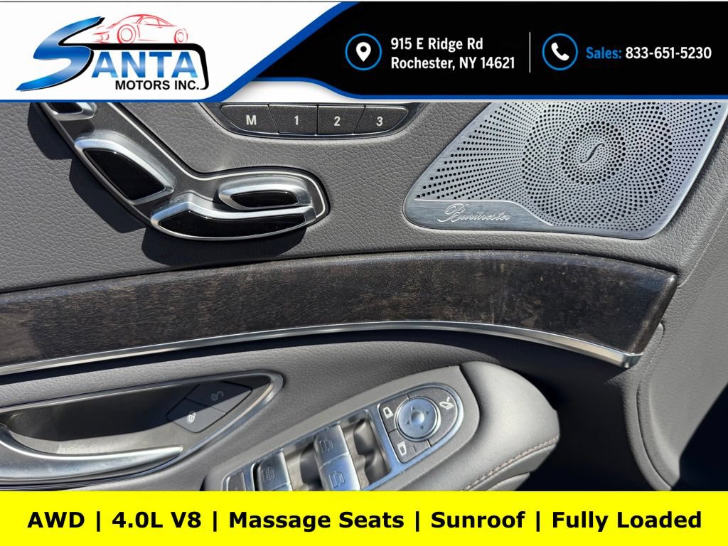 Used 2019 Mercedes-Benz S 560 4MATIC Sedan image 13