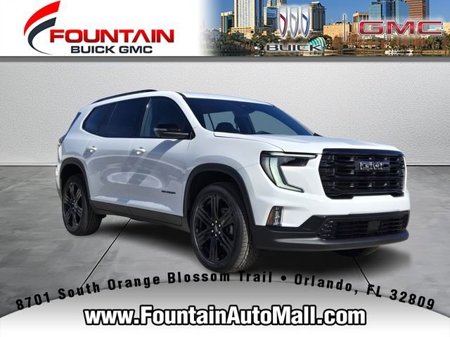 New 2026 GMC Acadia Elevation w/ Black Edition