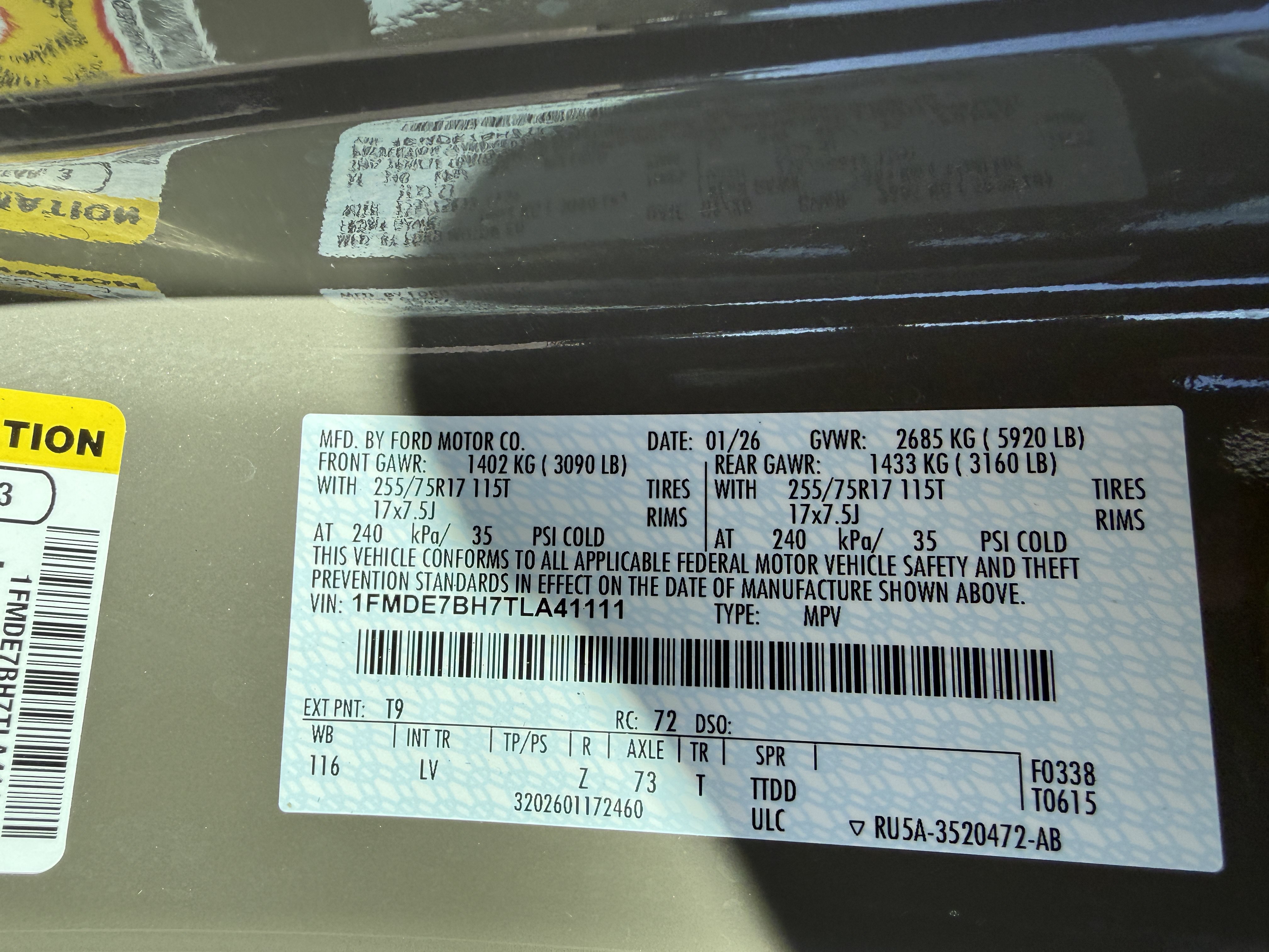 Used 2026 Ford Bronco Big Bend AWD/4WD image 5