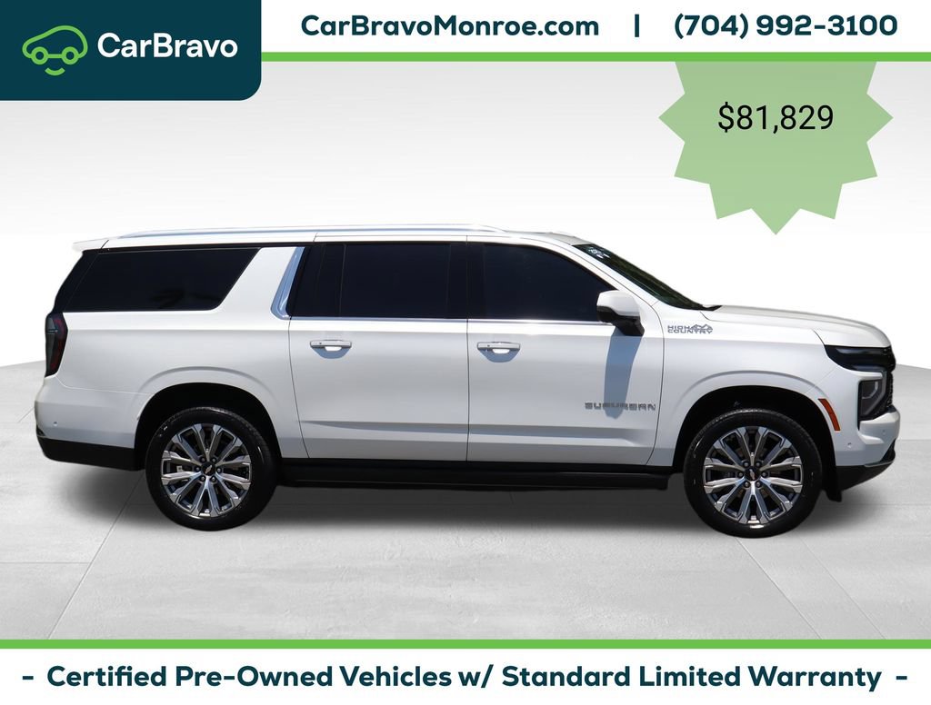 Certified 2025 Chevrolet Suburban High Country AWD/4WD image 8