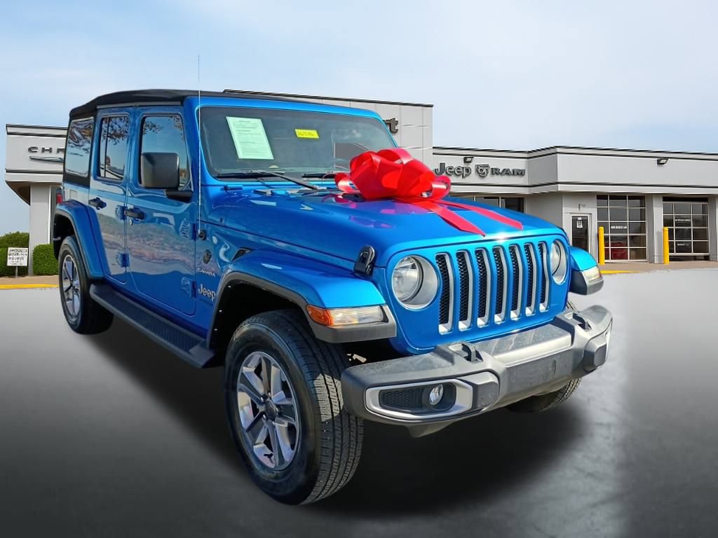 Used 2022 Jeep Wrangler Unlimited Sahara image 3