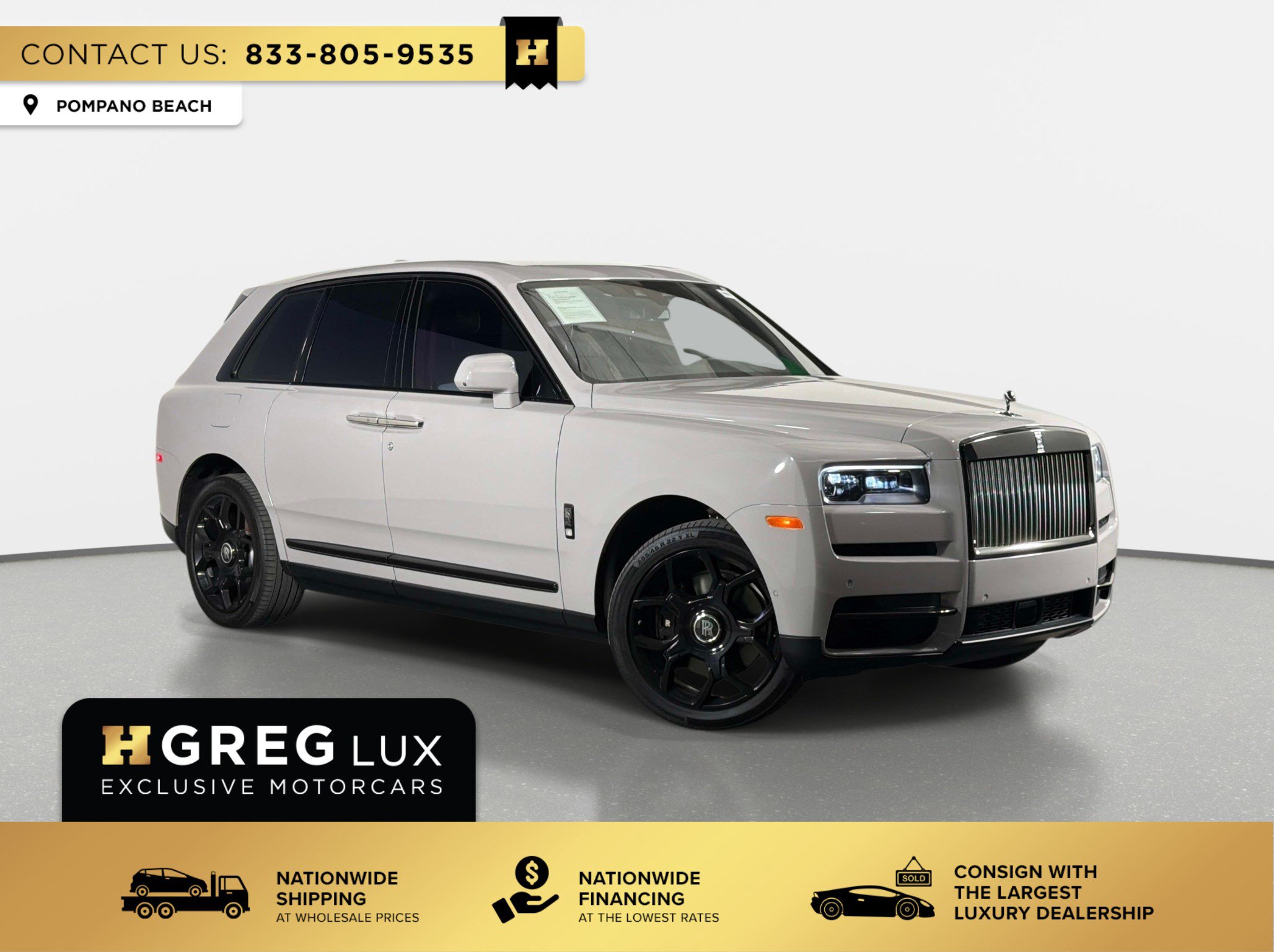Used 2024 Rolls-Royce Cullinan Black Badge AWD/4WD image 1