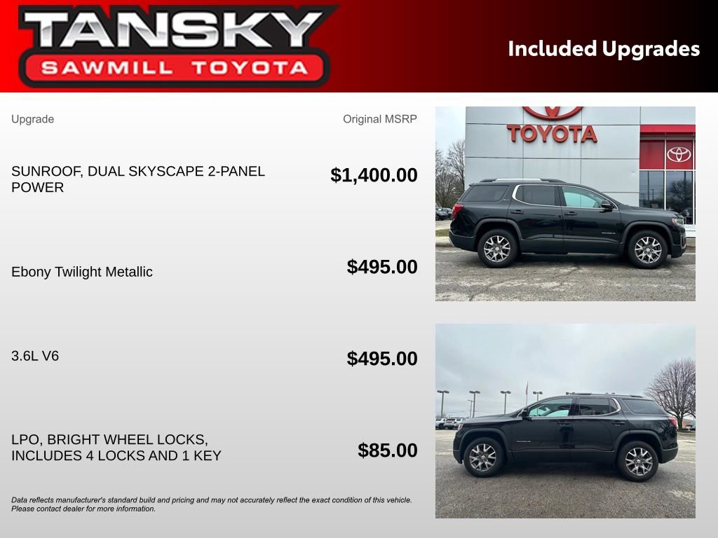 Used 2021 GMC Acadia SLT image 31