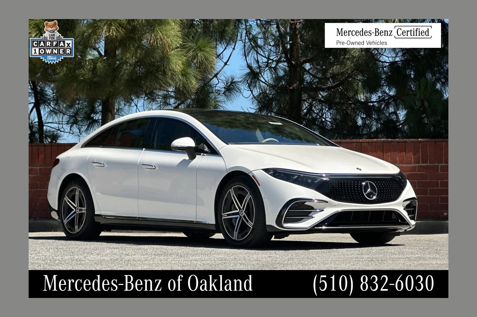 Certified 2023 Mercedes-Benz EQS 450+ 4MATIC Sedan