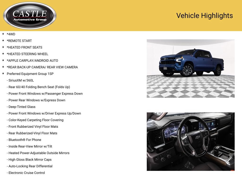 Used 2024 Chevrolet Silverado 1500 RST w/ All Star Edition Plus AWD/4WD image 3