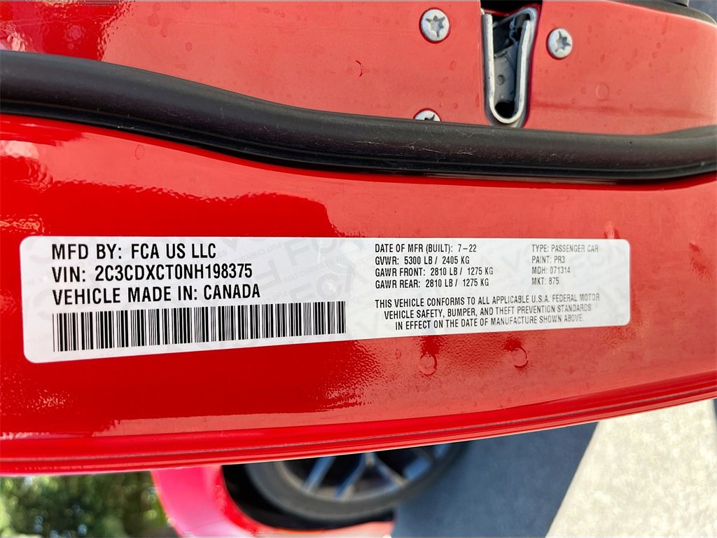 Used 2022 Dodge Charger R/T w/ Blacktop Package image 29