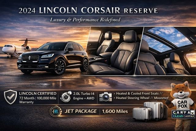 Used 2024 Lincoln Corsair Reserve w/ Equipment Group 201A image 3