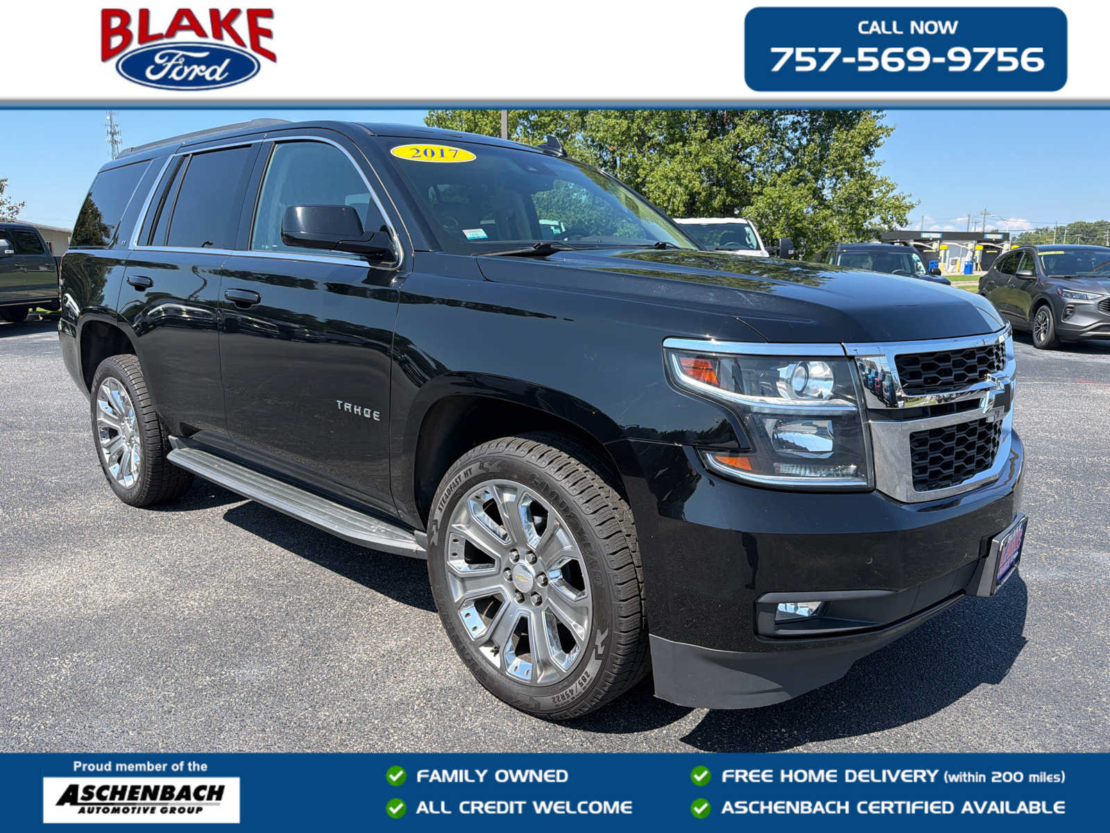 Used 2017 Chevrolet Tahoe LT w/ Luxury Package AWD/4WD image 1