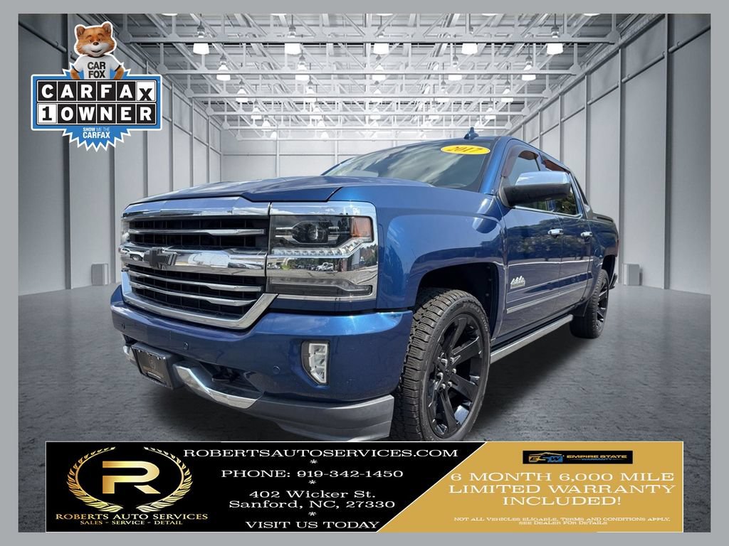 Used 2017 Chevrolet Silverado 1500 High Country w/ High Desert Package AWD/4WD image 1