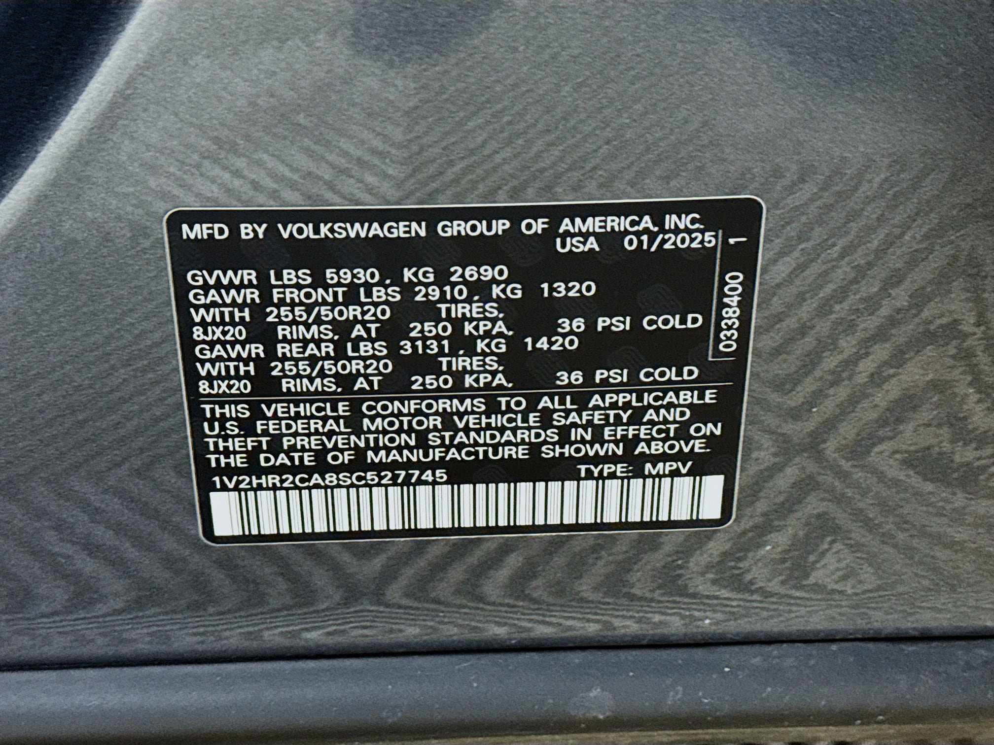 Used 2025 Volkswagen Atlas SE AWD/4WD image 28