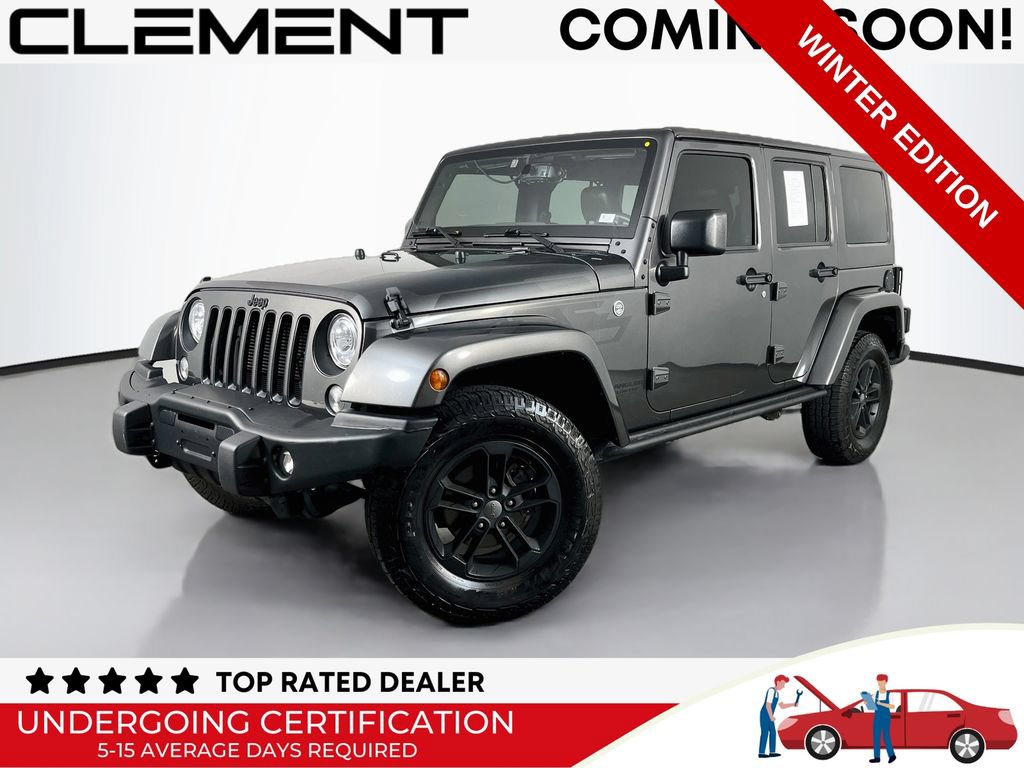 Used 2017 Jeep Wrangler Unlimited Sahara AWD/4WD image 1