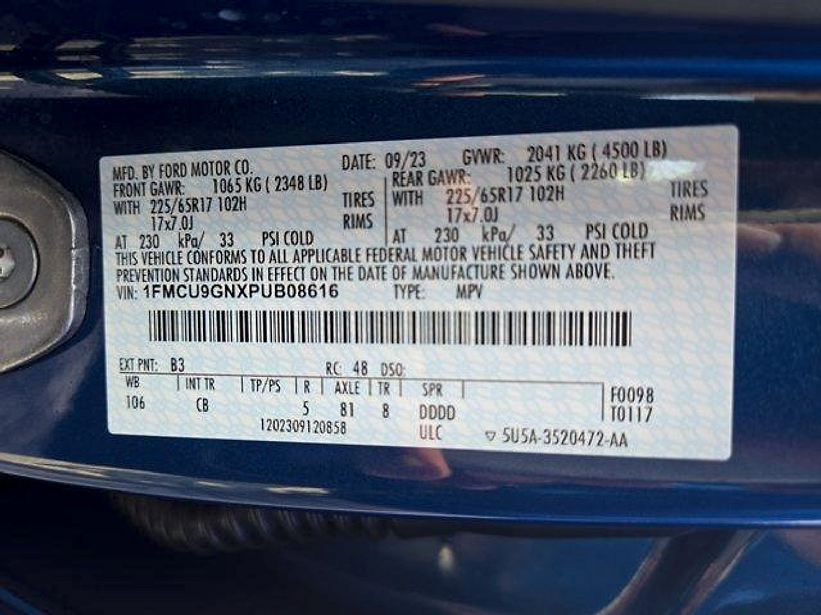 Certified 2023 Ford Escape Active w/ Tech Pack #1 AWD/4WD image 28
