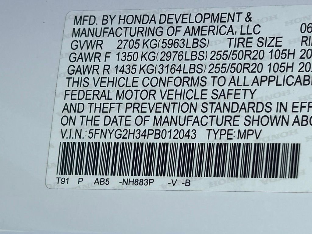 Used 2023 Honda Pilot Sport image 53