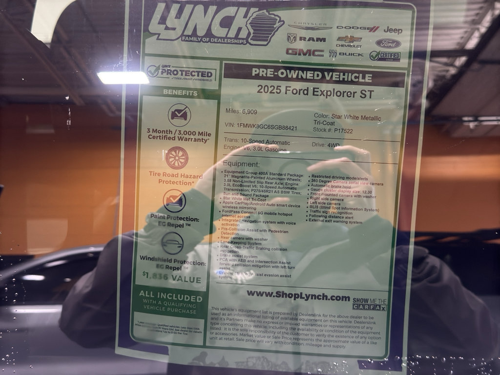 Used 2025 Ford Explorer ST AWD/4WD image 42