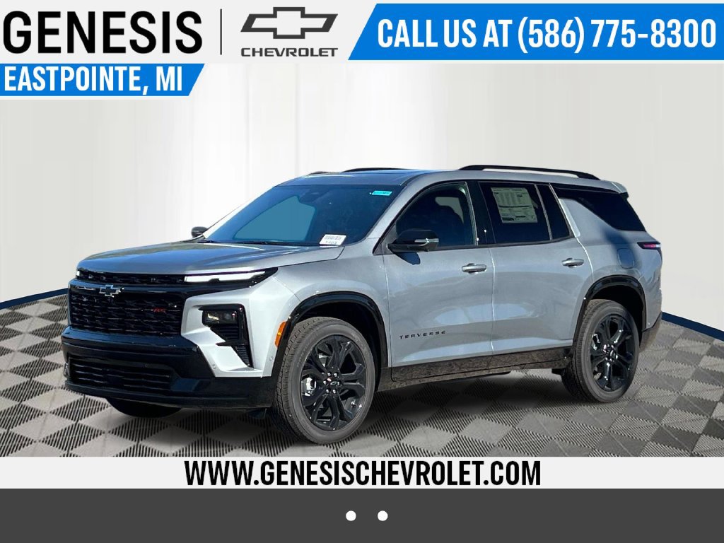 New 2027 Chevrolet Traverse RS w/ LPO, Floor Liner Package AWD/4WD image 1