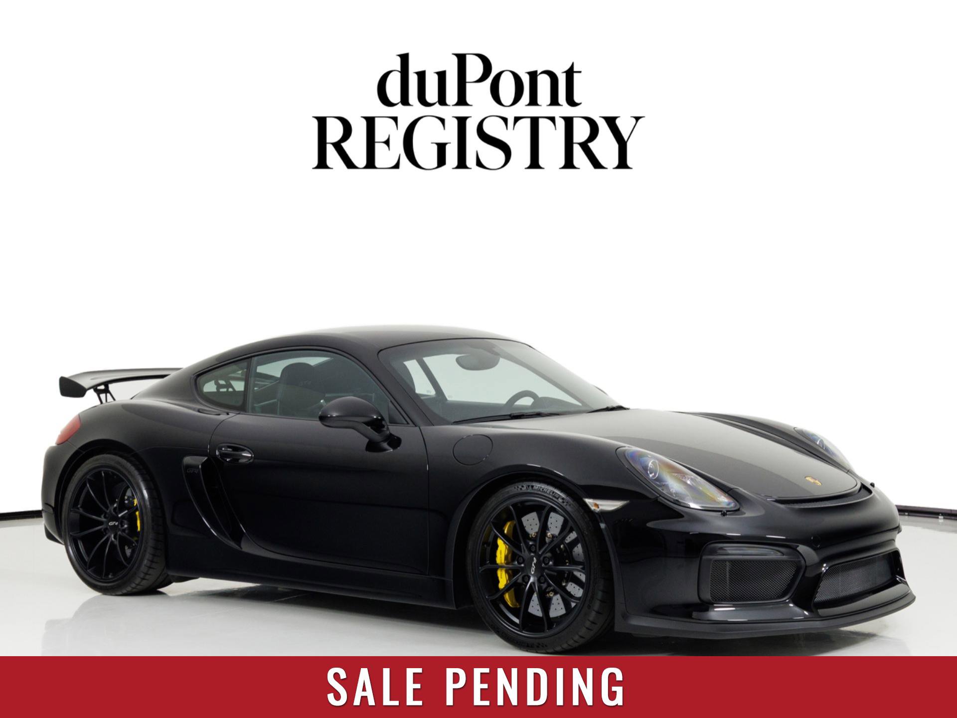 Used 2016 Porsche Cayman GT4 RWD image 1