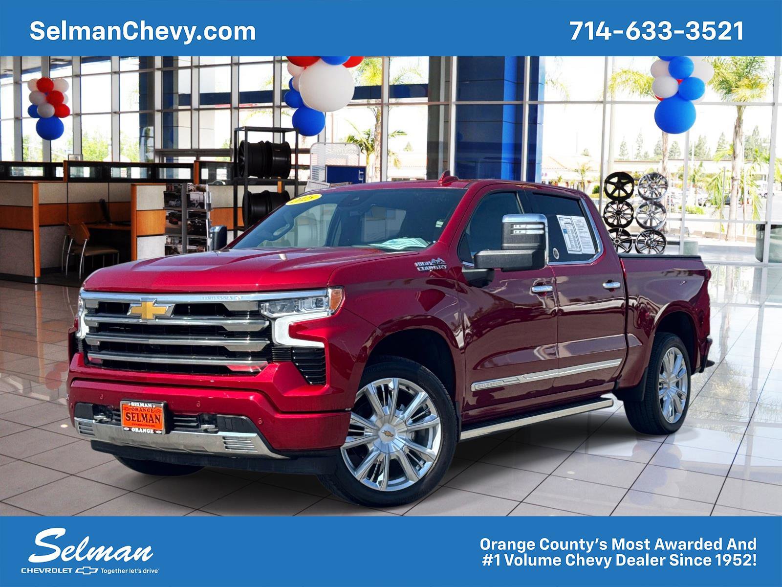 Used 2025 Chevrolet Silverado 1500 High Country w/ High Country Premium Package image 1