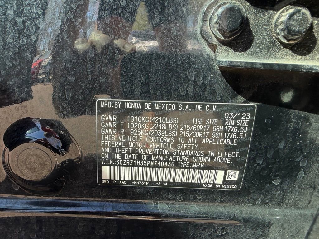 Certified 2023 Honda HR-V LX image 28