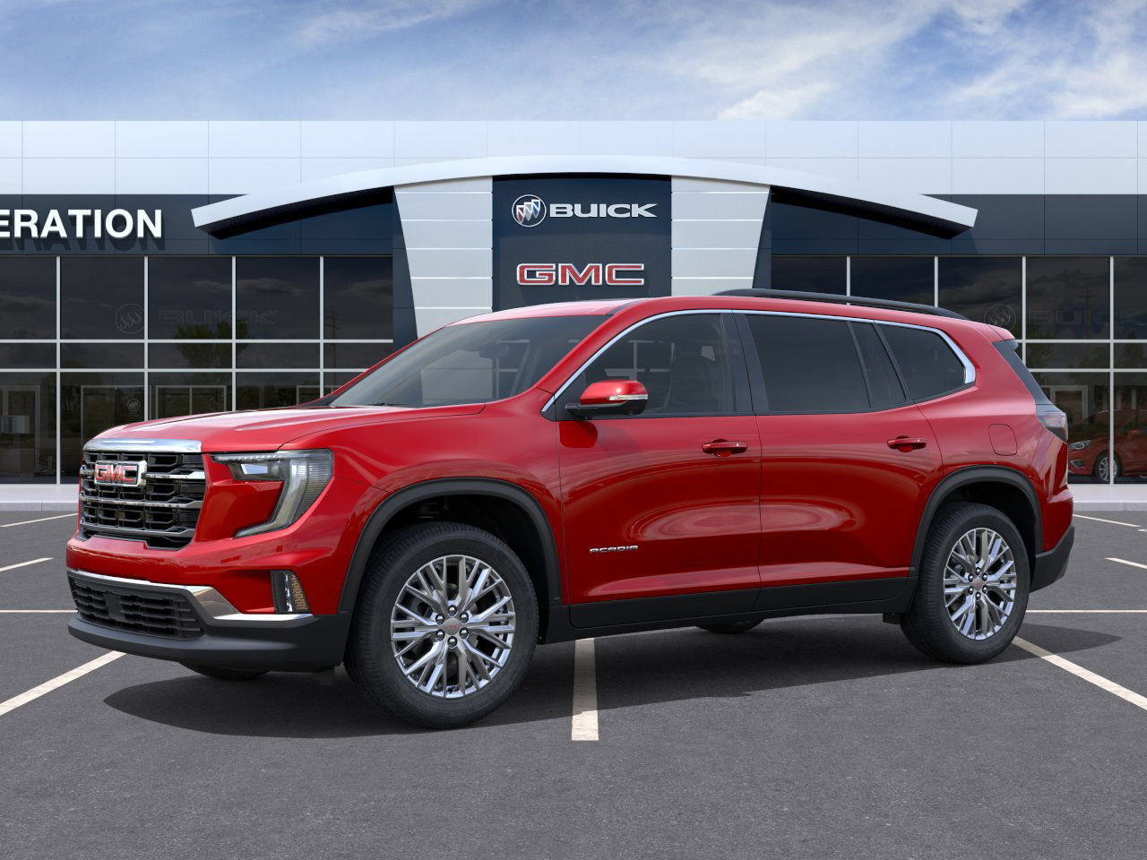 New 2025 GMC Acadia Elevation w/ Elevation Premium Package AWD/4WD image 3