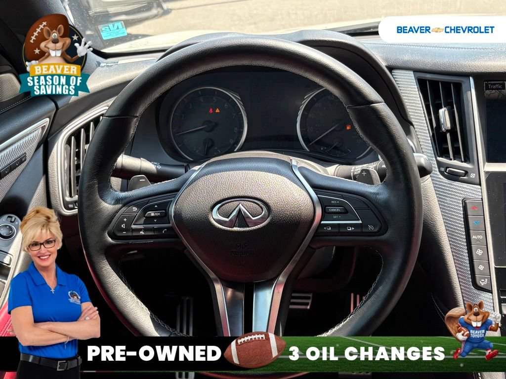 Used 2017 INFINITI Q60 Red Sport 400 RWD image 18