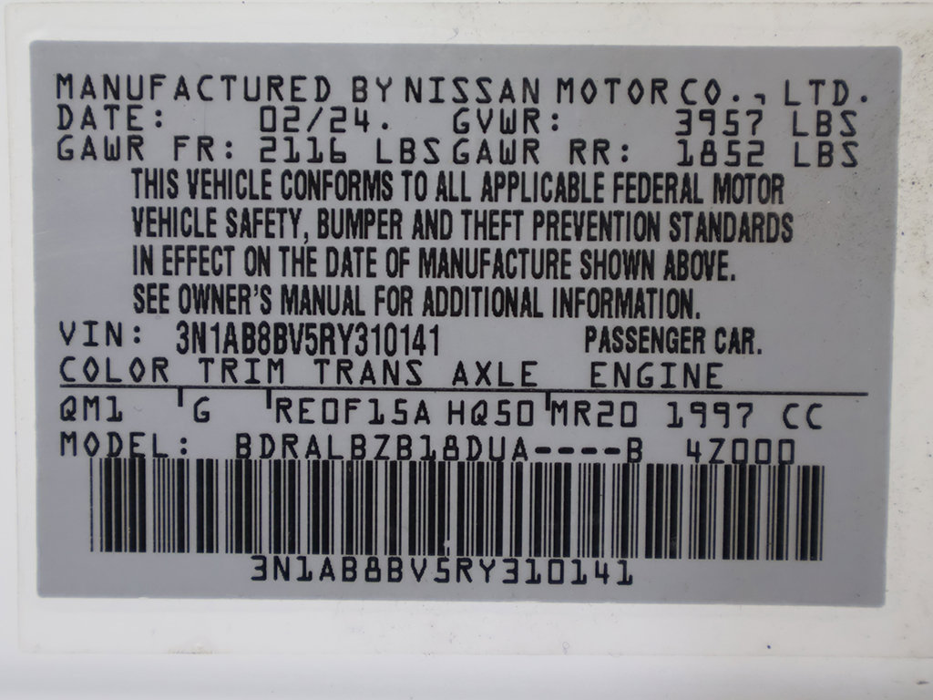 Used 2024 Nissan Sentra S FWD image 37