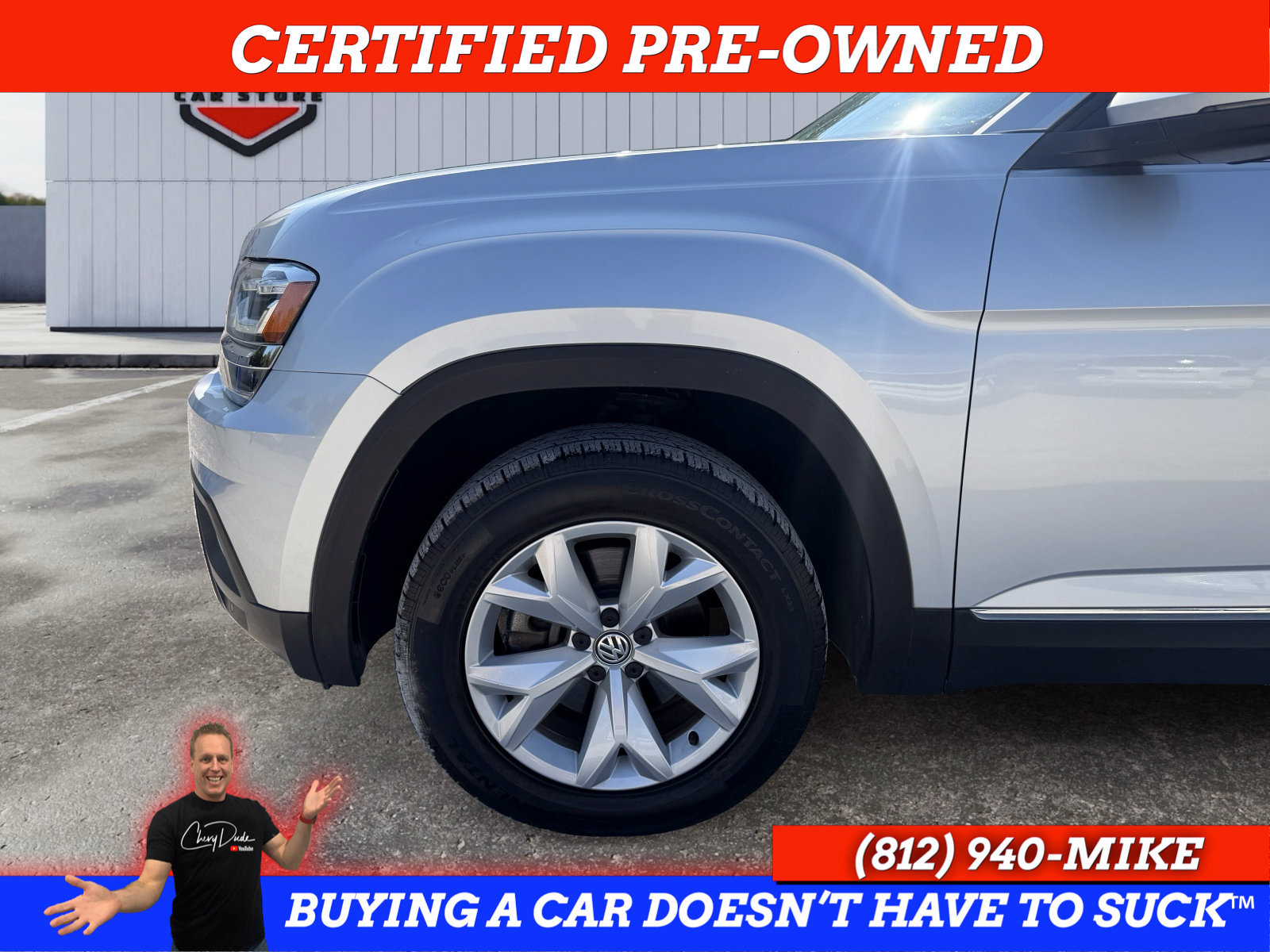 Used 2018 Volkswagen Atlas SEL AWD/4WD image 19